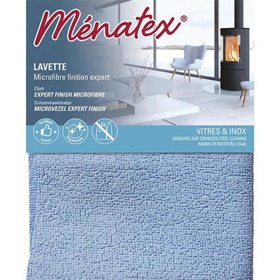 Pano Microfibra para Vidros e Inox - Ref 022205