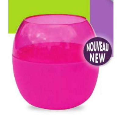 Toothbrush Cup Plastic Soap-ps Pink