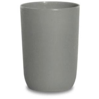 Polypropylene Grey Toothbrush Cup