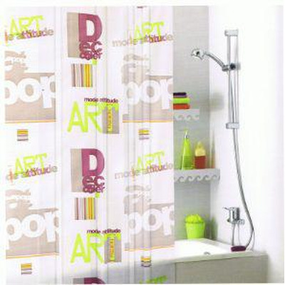 Cortina Arvix 100% Vinyl Natureza Pop Art