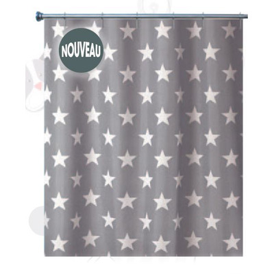 Cortina Arvix 100% Textil 180x200 Estrelas Cz