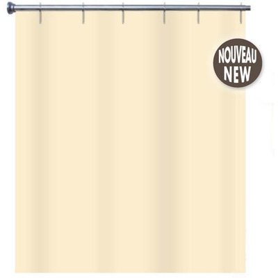 Cortina Arvix 100% Textil Ls 180x200 Creme