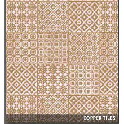 Passadeira Vintage Copper Tiles 0,65x20m