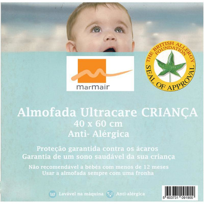 Almofada Marmair Ultracare Criança 40x60cm