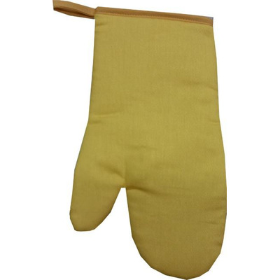 Glove Yellow Smooth Oven 15x28cm