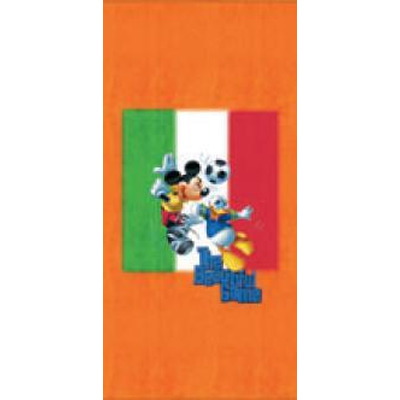 Cobertor Disney Mickey Italy 160x220 Cm Laranja