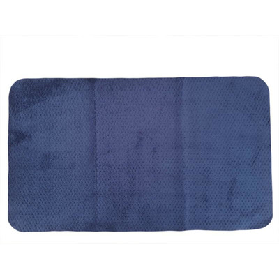 Carpet Ciniglia Rombi 50x90cm Blue Esc