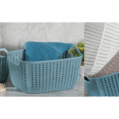 Rectangular basket tully 29,5x22 x16.5 cm 3c