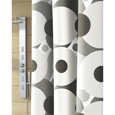 Cortina Wc Pvc Bac Galaxy Cinza 240x200