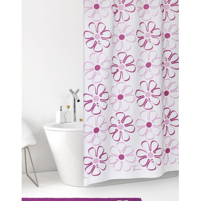 Cortina Wc Textil Bac Viola Lilas 240x200