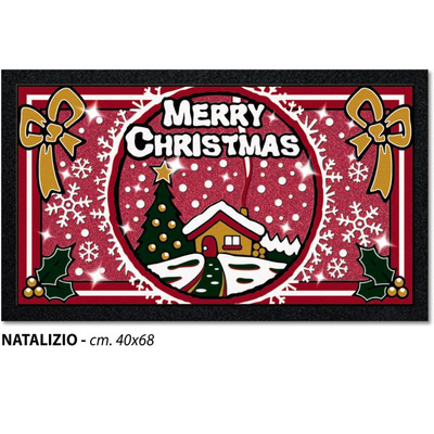 Tapete Format Glitter 40x68 Cm Natalizio - R21103
