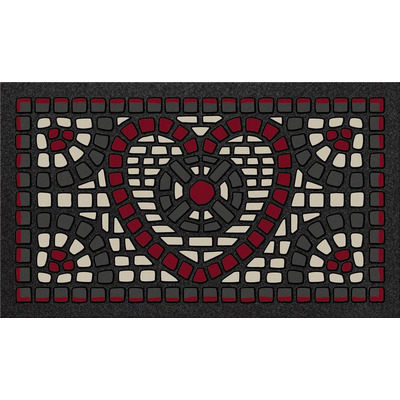 Carpet Format 40x68 cm Cuore Mosaic - R22111