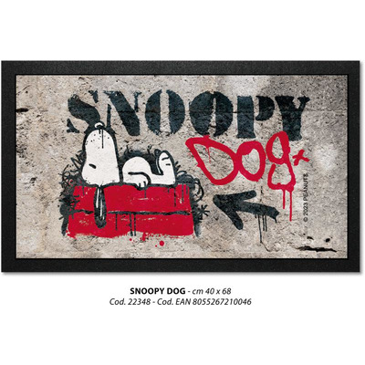 Tapete Format Print Peanuts 40x68 Cm Snoopy Dog - R22348