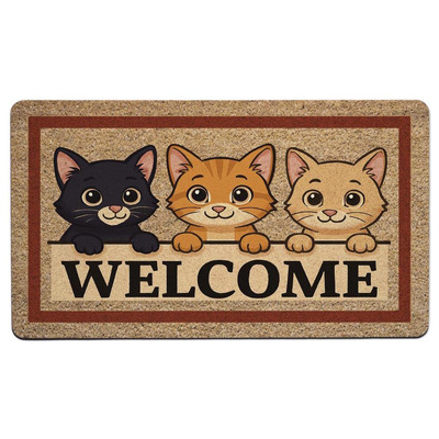 Tapete Magic 39x68 Cm Tris Gatti - R22545