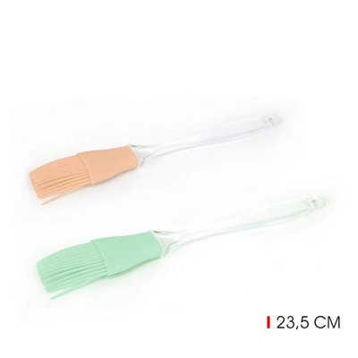 Silicone Brush With Transparent Acrylic Cable 4x23,5 Cm