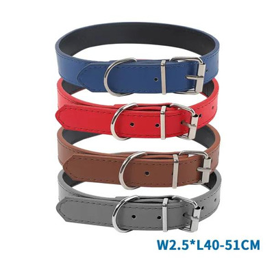 Coleira para Cão Colorida Pu L1,5xc25-32 Cm