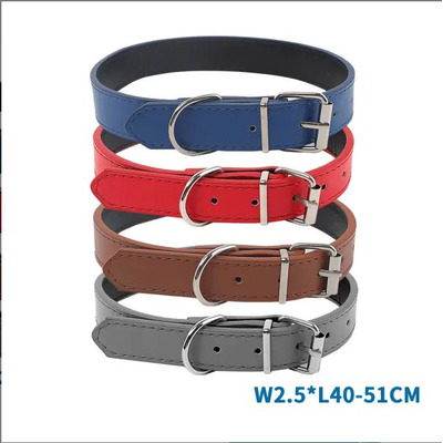 Coleira para Cão Colorida Pu L5,5xc40-51 Cm
